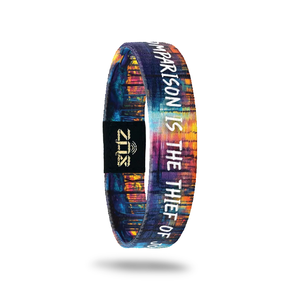ZOX "Comparison Is The Thief Of Joy" Bible Verse Bracelet