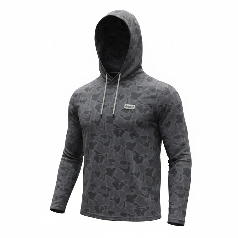 Honey Hole Blindside Hoodie Dark Duck Camo