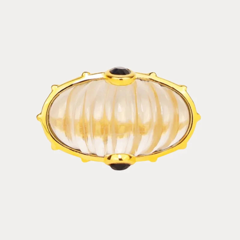 BuDhaGirl Dome Ring Clear