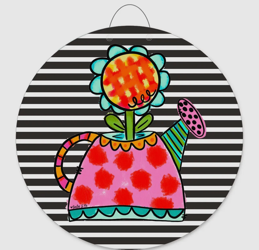 Doorhanger - Flowerpot