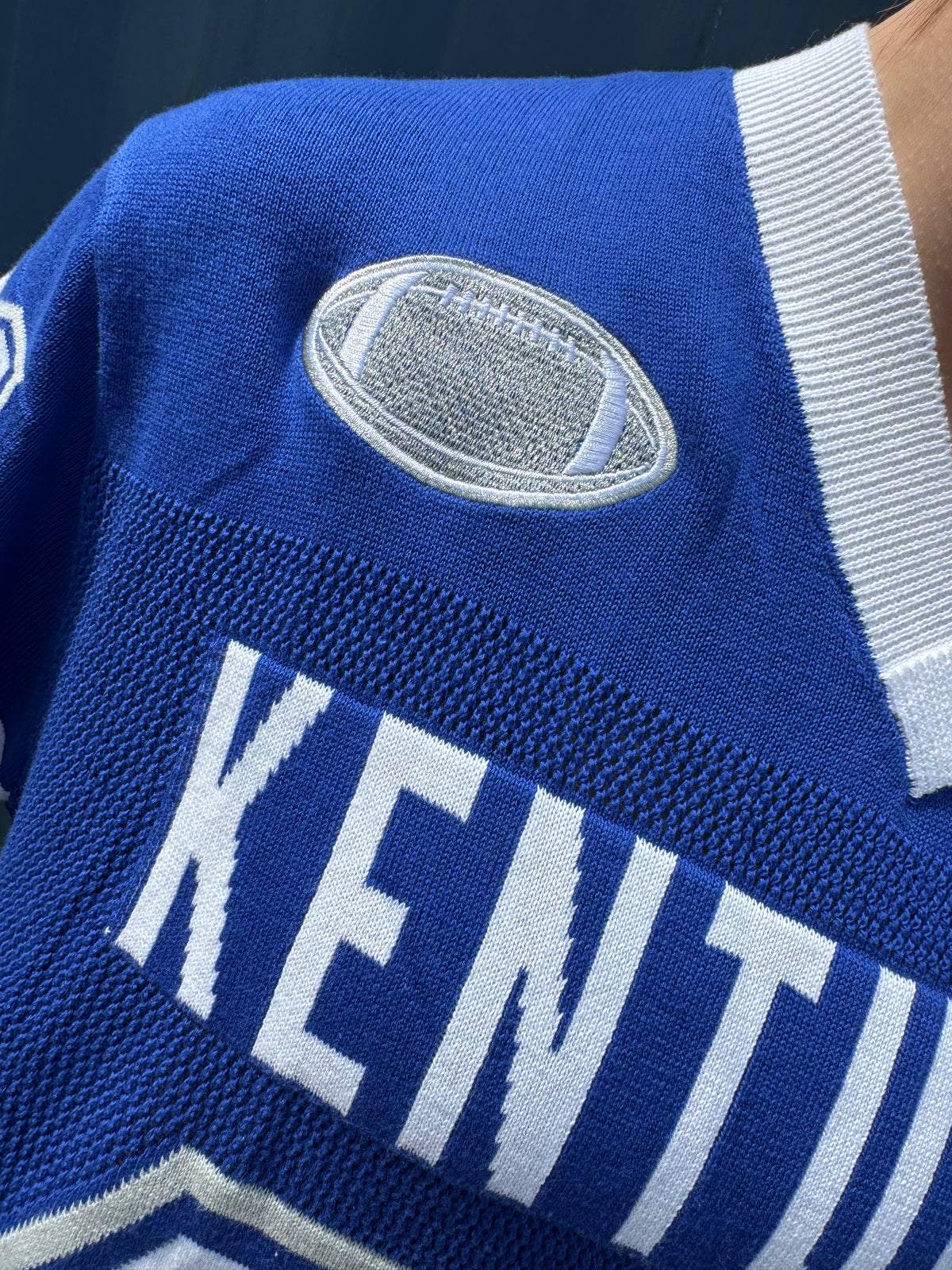 UK Sideline Royal Blue Sweater