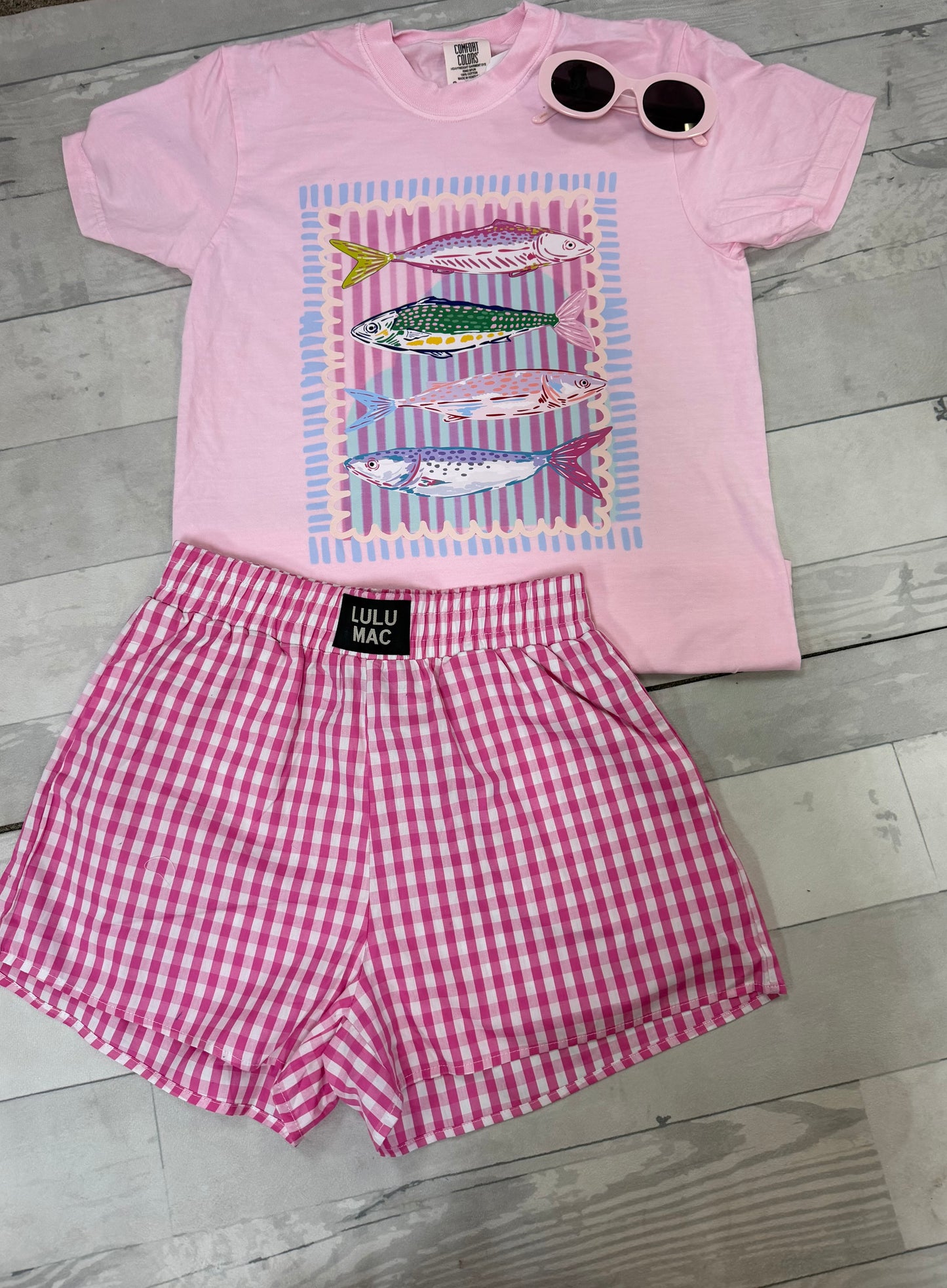 Preppy Fish Stripe tee