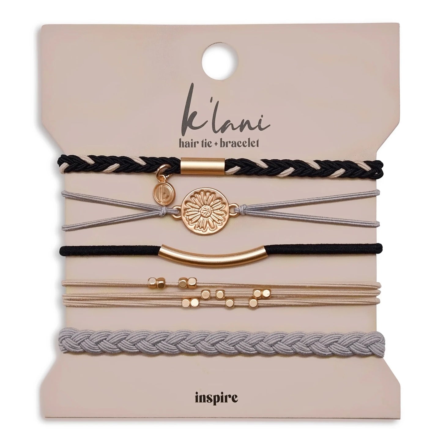 k'lani hair tie-bracelet inspire