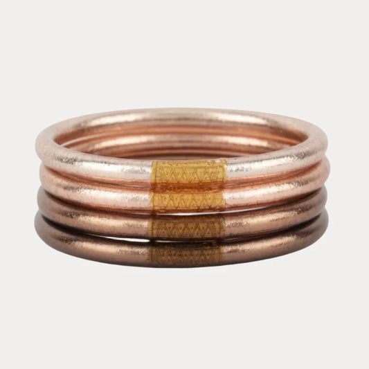 BuDhaGirl Fawn All Weather Bangles Set of 4