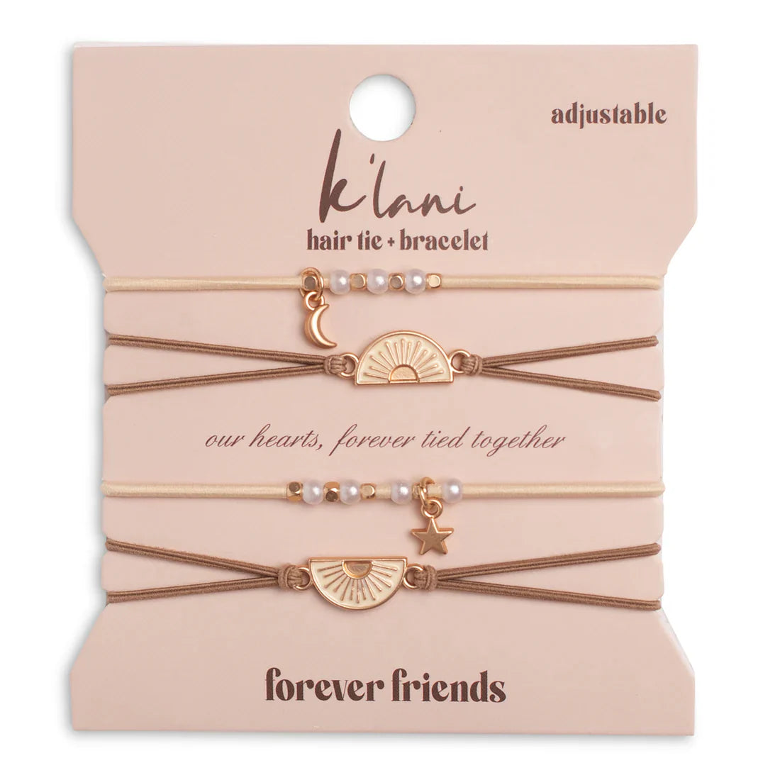 k'lani hair tie-bracelet forever friends