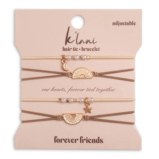 k'lani hair tie-bracelet forever friends