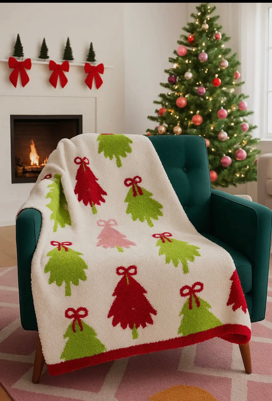 Trees Luxe Blanket