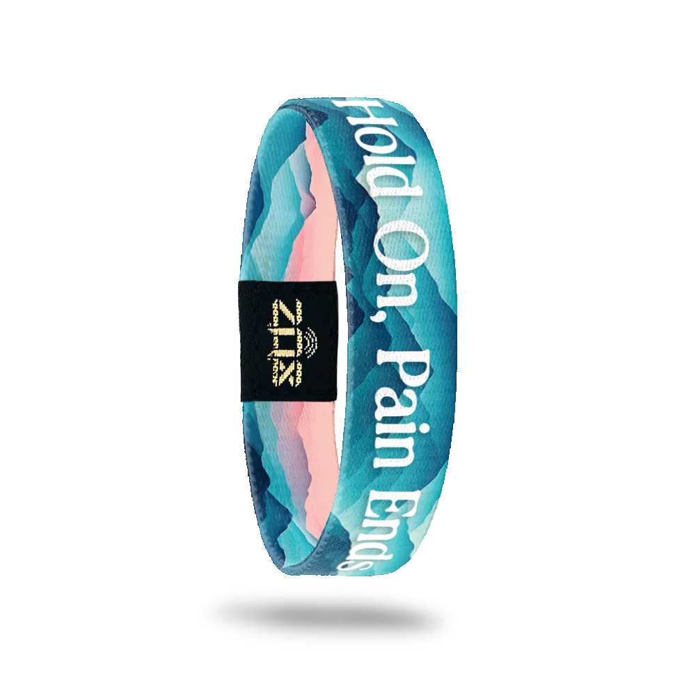 ZOX "Hold On, Pain Ends" Bible Verse Bracelet
