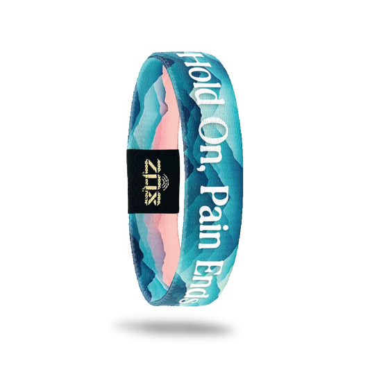 ZOX "Hold On, Pain Ends" Bible Verse Bracelet