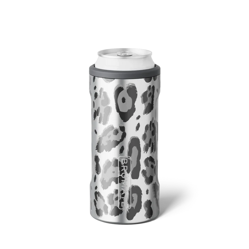 Metallic Leopard Brumate Hopsulator slim  12oz