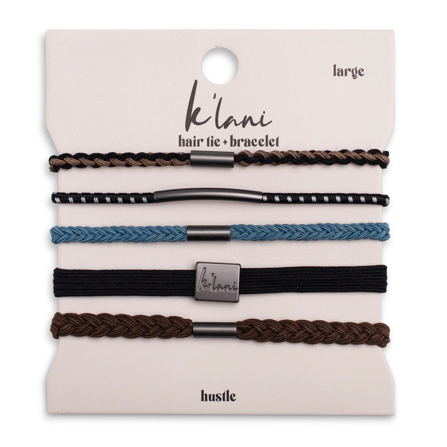 k'lani hair tie-bracelet hustle