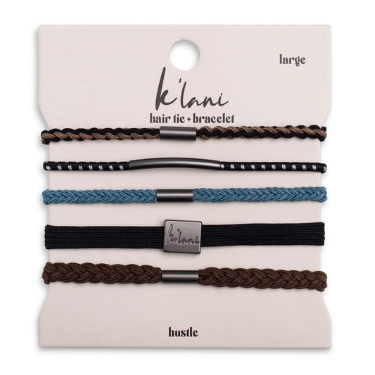 k'lani hair tie-bracelet hustle