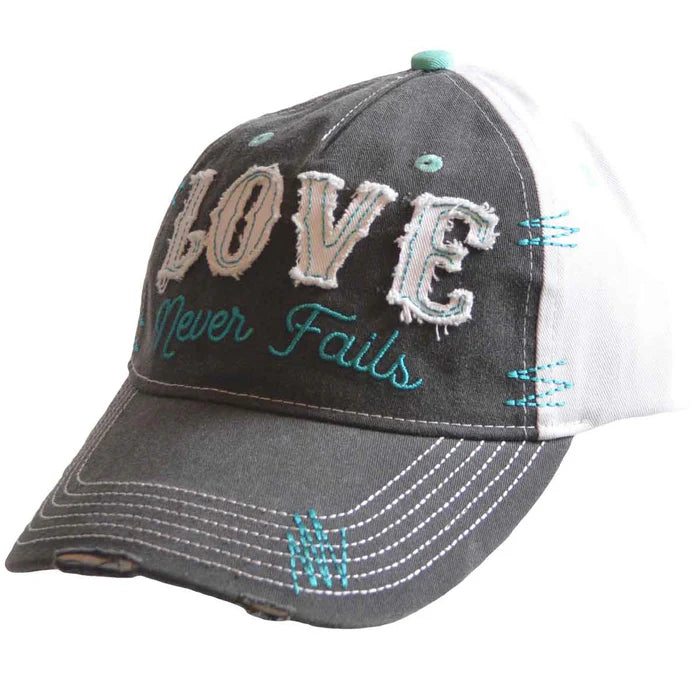 Love Never Fails hat