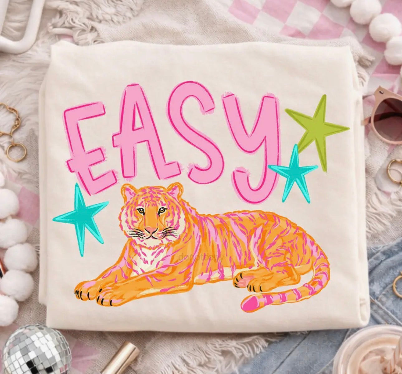 Easy Tiger Ivory T-Shirt