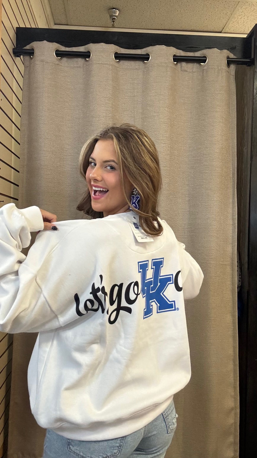 UK Script Sweeper Sweatshirt