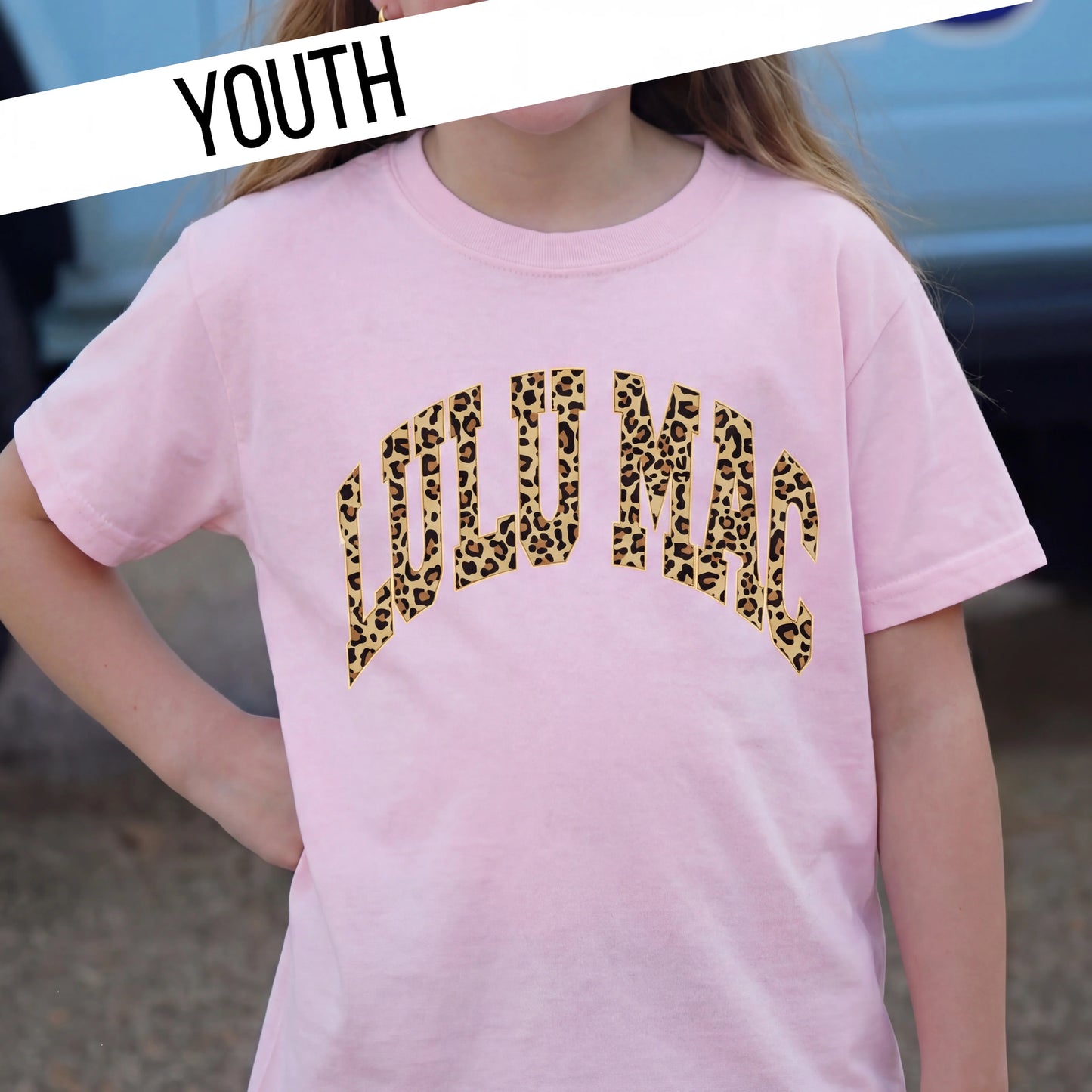 Lulu Mac Youth Leopard Blossom tee