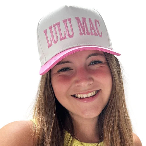 Lulu Mac pink hat