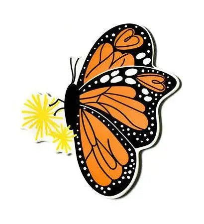 Butterfly attachment-orange and black