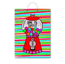 Life is Sweet door hanger