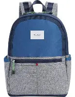 State Backpack-blue and gray