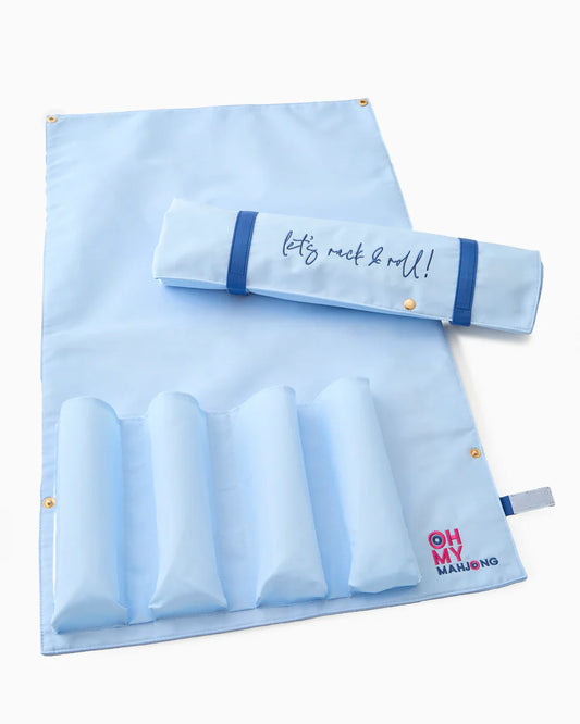 Light Blue Let's Rack and Roll bag