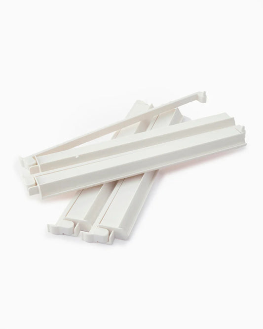 Mahjong White Acrylic Rack and Pusher Set