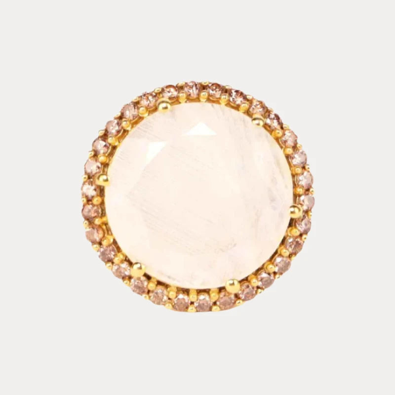 BuDhaGirl Nebula Ring Moonstone