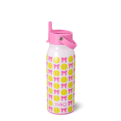 SWIG " Pitch Hit Run" Flip + Sip Water Bottle 36oz