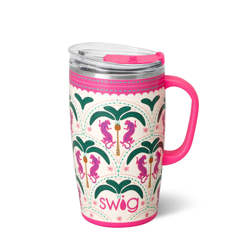 Swig 18 oz. Travel Mug Palm Royale