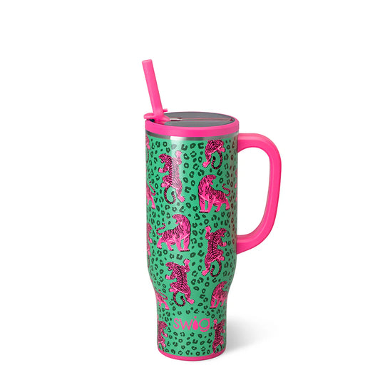 Swig 30 oz Easy Tiger with Leakproof lid