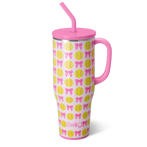 SWIG "Pitch Hit Run" Mega Mug 40oz