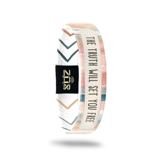 ZOX "The Truth Will Set You Free" Bible Verse Bracelet