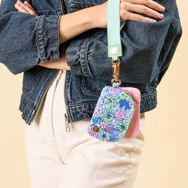 The Darling Effect double wristlet coastal cove