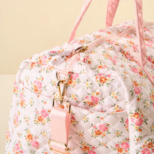 The Darling Effect endless daydream cream duffle bag