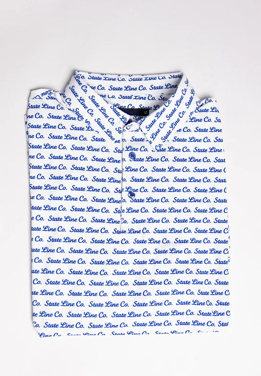 State Line Co. "The Script Polo"