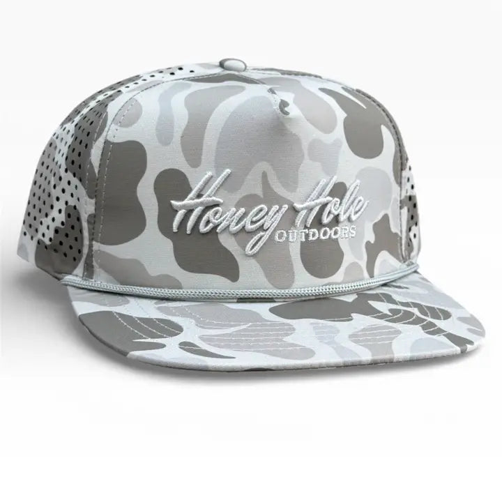 Honey Hole Performance Rope-Hat Heritage Rockport Camo