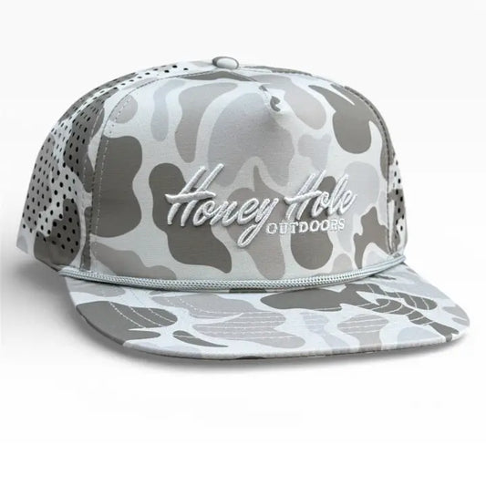 Honey Hole Performance Rope-Hat Heritage Rockport Camo