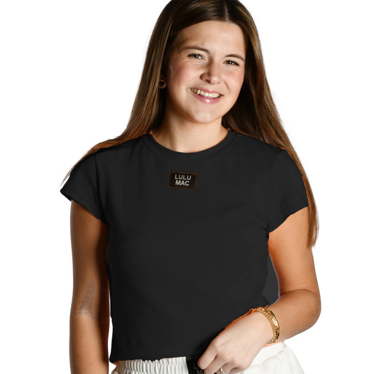 Lulu Mac black baby doll top