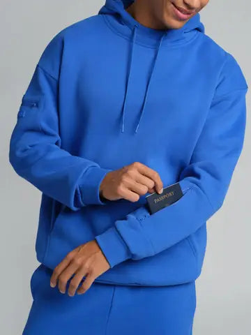 Comfrt Airplane Mode Hoodie Cobalt Blue