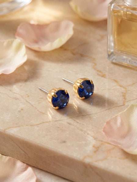 Sorrelli Simple Stud Earrings Blue