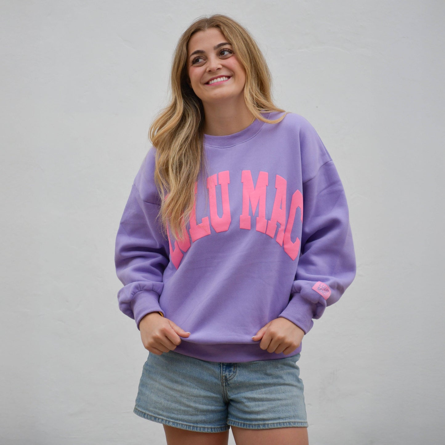 Lulu Mac Purple/Pink Puff: Purple/Pink