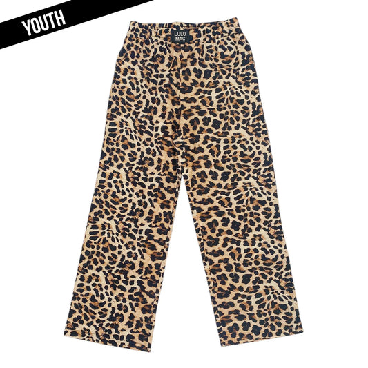 Lulu Mac youth leopard pants