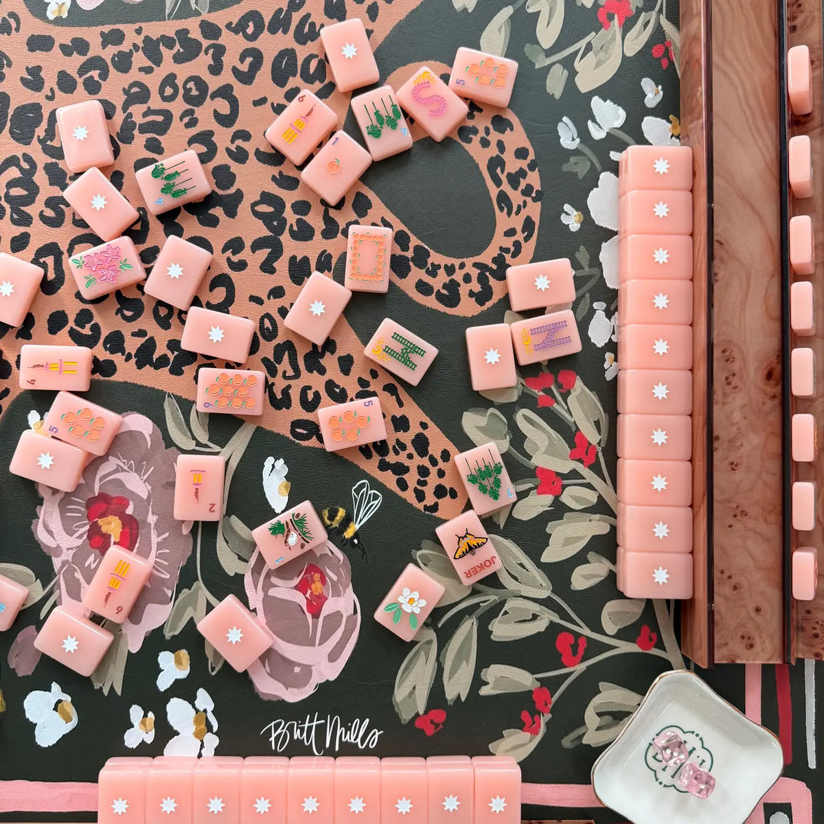 Britt Mills Legacy Leatherette Mahjong Mat