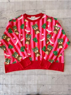Jane Marie Jolly Jungle Ladies Sweatshirt