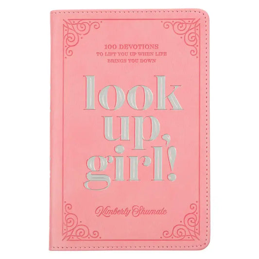 Devotional "Look Up Girl" (faux leather)
