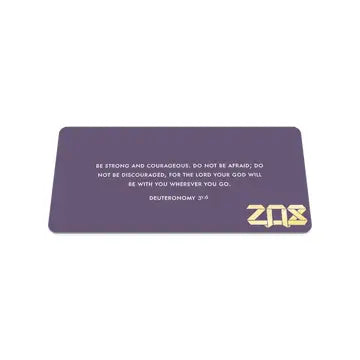 ZOX Never Alone Bible Verse Bracelet