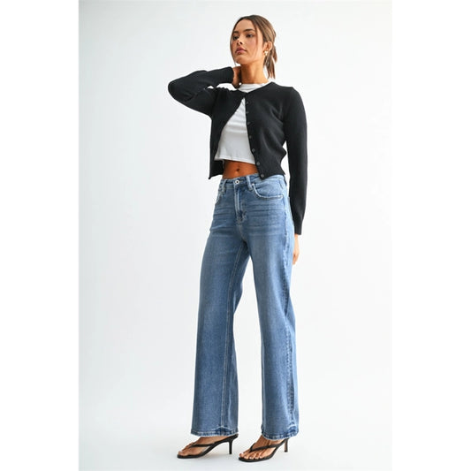 Mica High-Rise Wide Leg Super