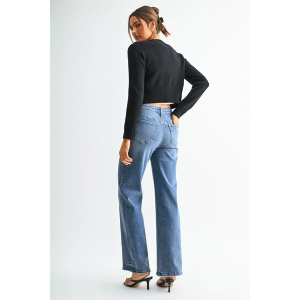 Mica High-Rise Wide Leg Super