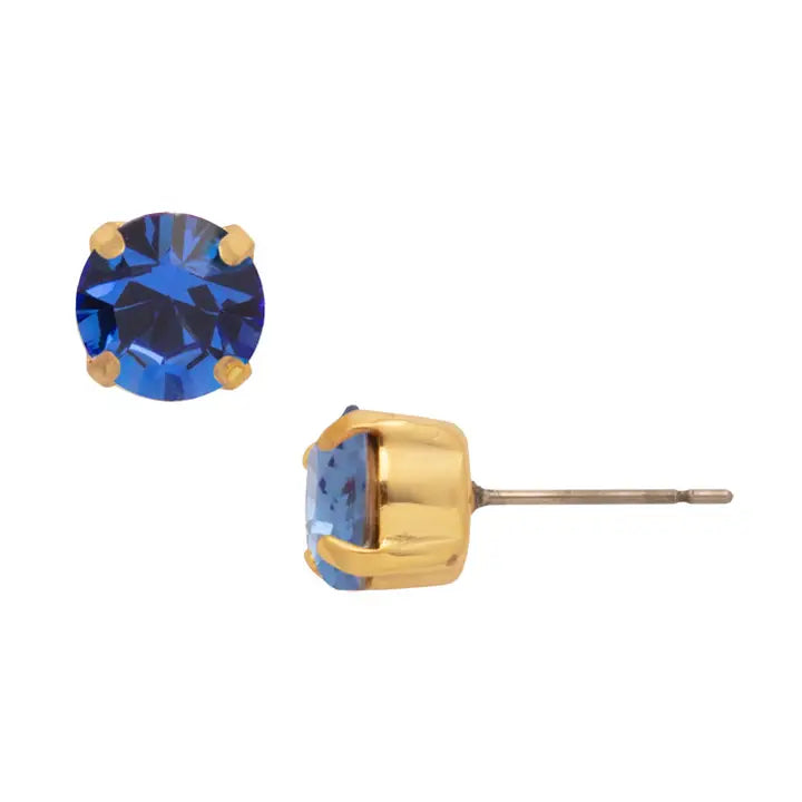 Sorrelli Simple Stud Earrings Blue