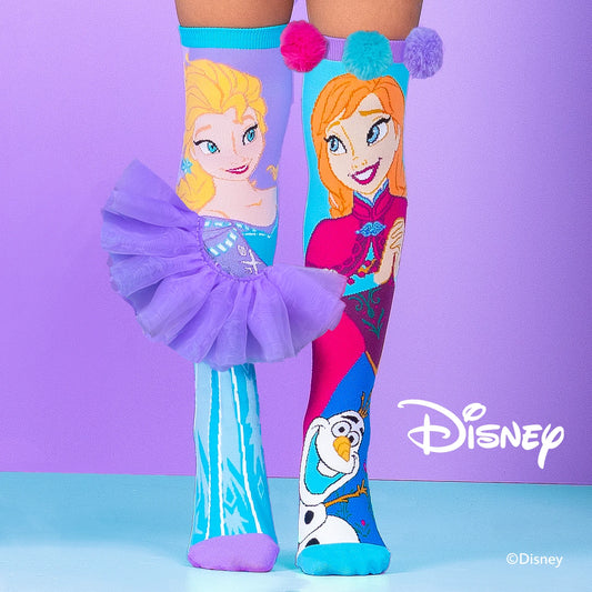 Elsa and Anna Madmia Socks